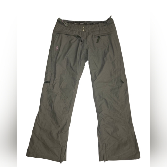 K2, Women's Olive Track Pants, Size M - Picture 1 of 13
